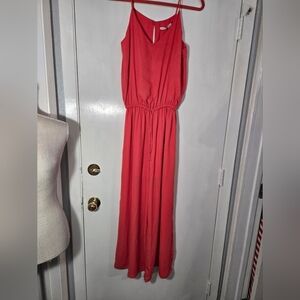 Three Eighty Two Coral Sleeveless Jumpsuit Wide Leg Sz XS NWT